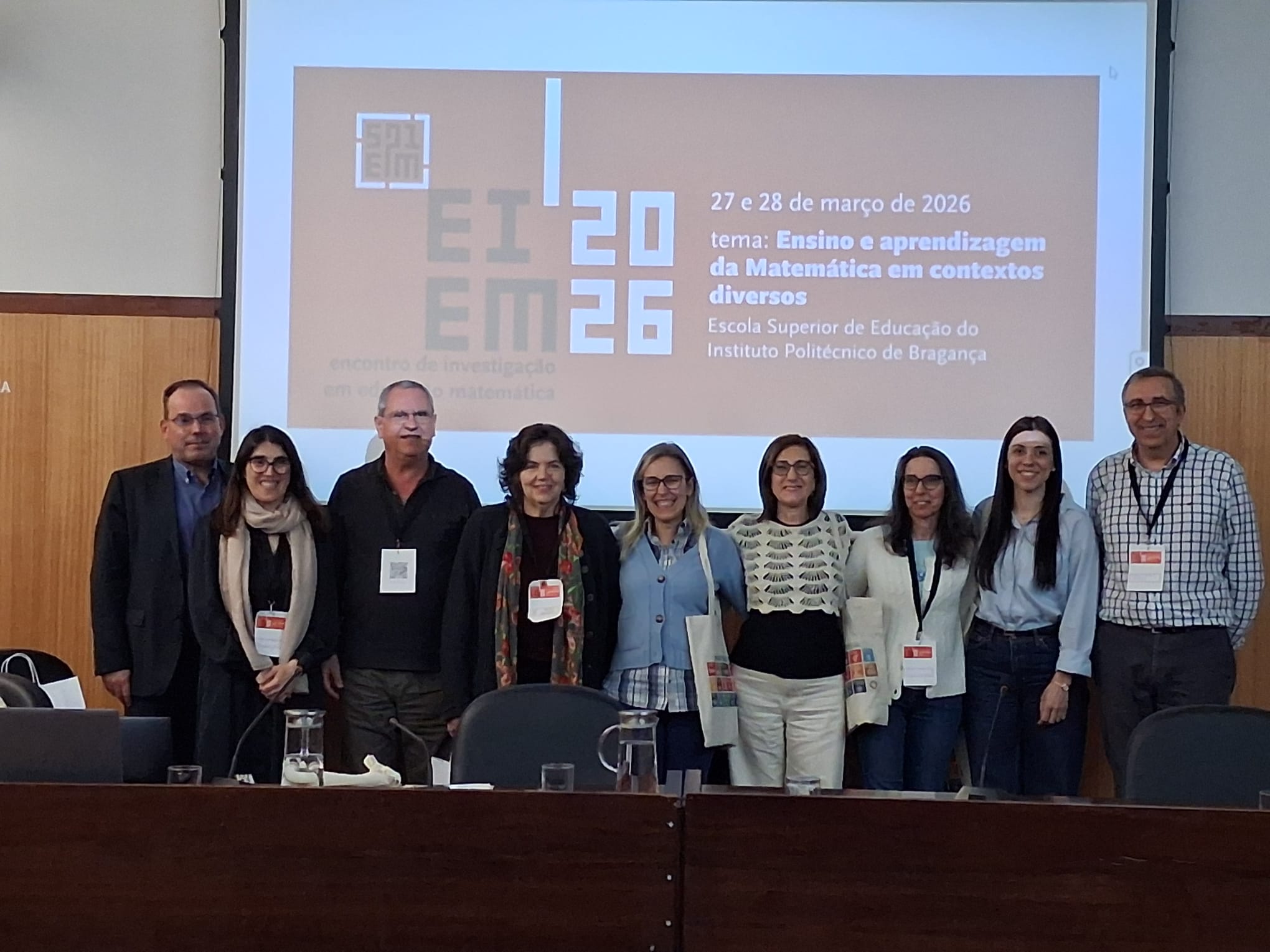 SEIEM ha participado en el Encontro de Investigação em Educação Matemática (EIEM) 2026 (SPIEM)